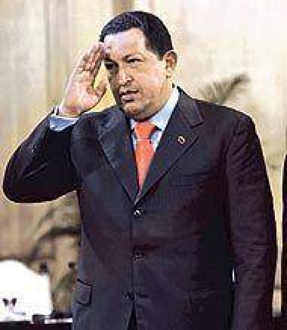 Ch�vez dice que el "pueblo armado" defender� al gobierno ante un golpe