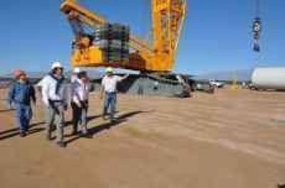 El parque e�lico estar�a en pleno funcionamiento cerca de fin de a�o