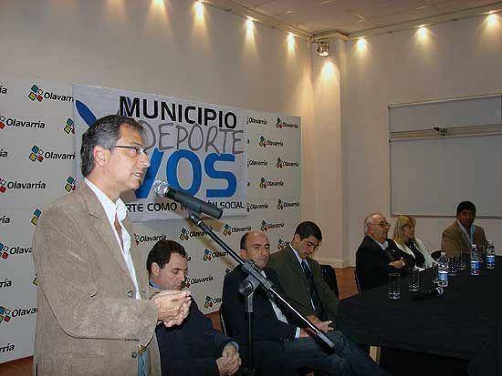 Presentaron el programa "Municipio y Deporte por Vos"
