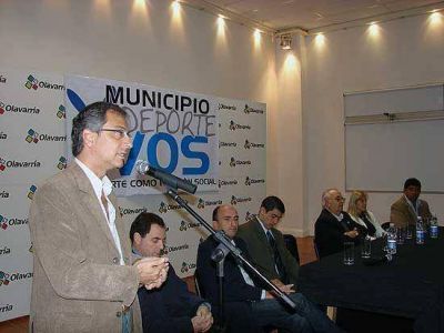 Presentaron el programa "Municipio y Deporte por Vos"