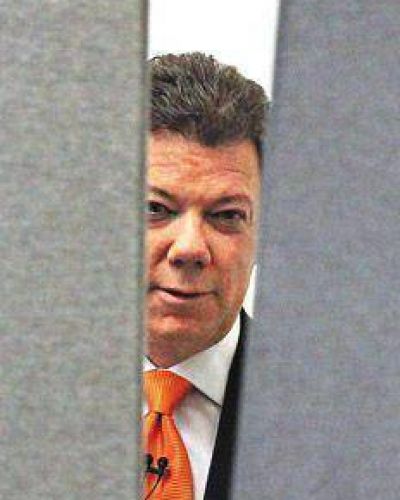 Santos usa a Ch�vez en la campa�a