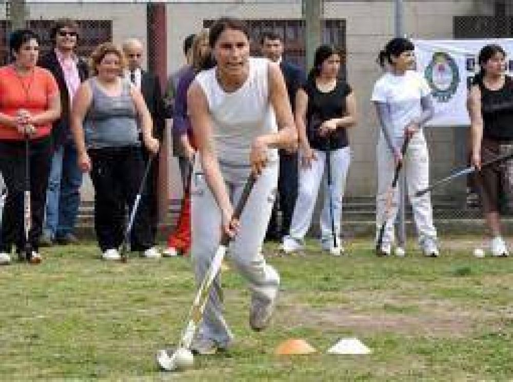 La Plata: Primer equipo de hockey integrado por presas