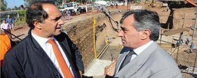 Scioli pas� por Malvinas Argntinas y Moreno y anunci� obras por $75 M