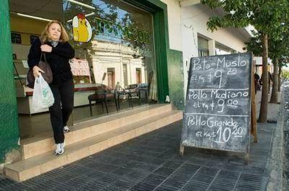 Algunos comercios ya venden por m�s de 17 pesos el kilo de pollo