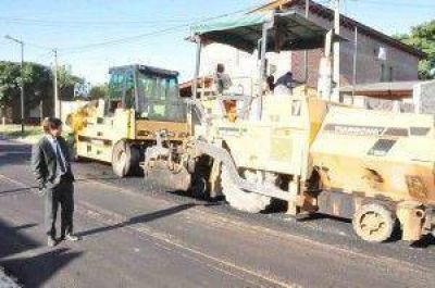 En no m�s de 10 d�as inauguran el pavimento en el Barrio Norte