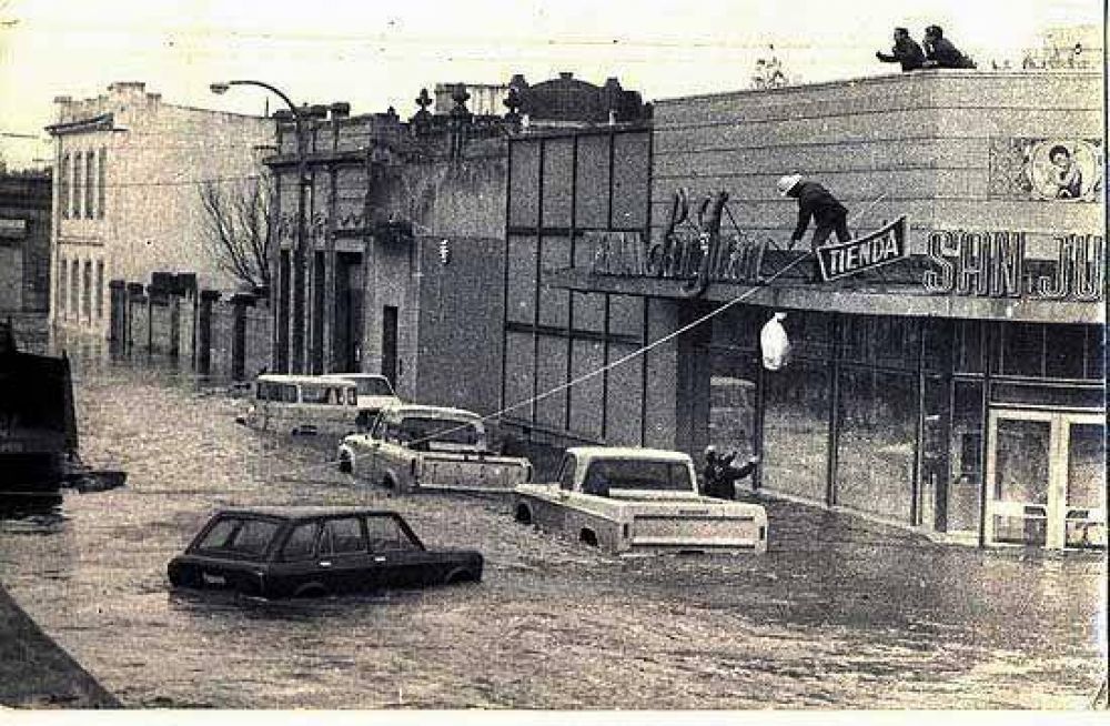 "Ve�a la destrucci�n de Olavarr�a y no sab�a cu�l era el final ni c�mo iba a quedar nuestra ciudad"