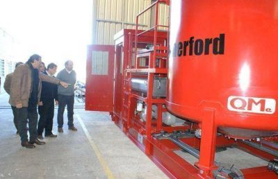 Empresa marplatense empez� a exportar equipos petroleros a San Petersburgo