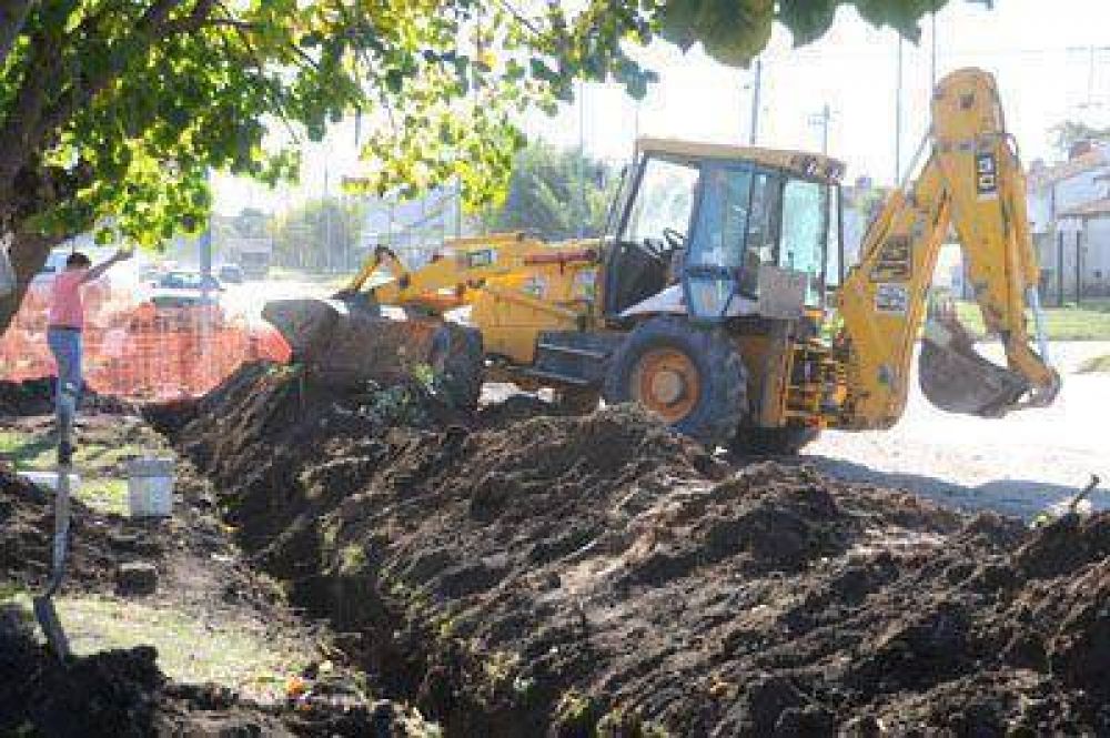 La red cloacal local ya sum� 12 mil metros de ca�er�as