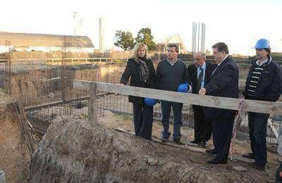 Satisfacci�n por el avance de la construcci�n del CEMA