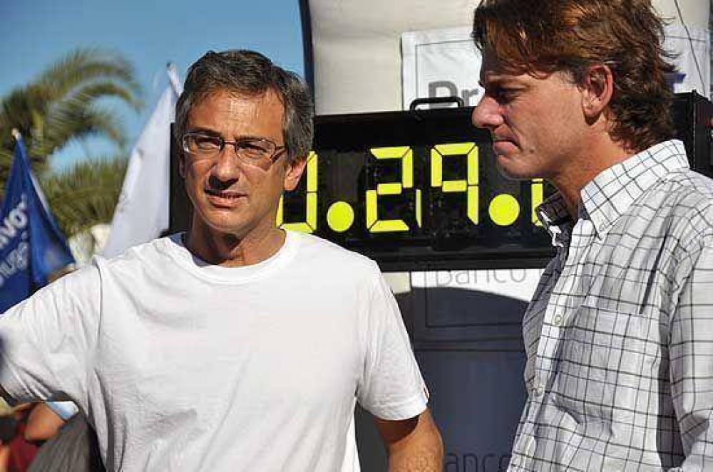 Eseverri aprovech� el impulso y virtualmente lanz� una carrera de aventura para el aniversario de la Ciudad