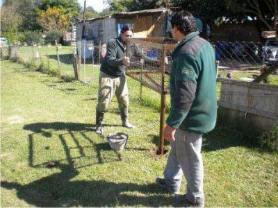 El Programa de Limpieza de Microbasurales contin�a en el Barrio Otamendi