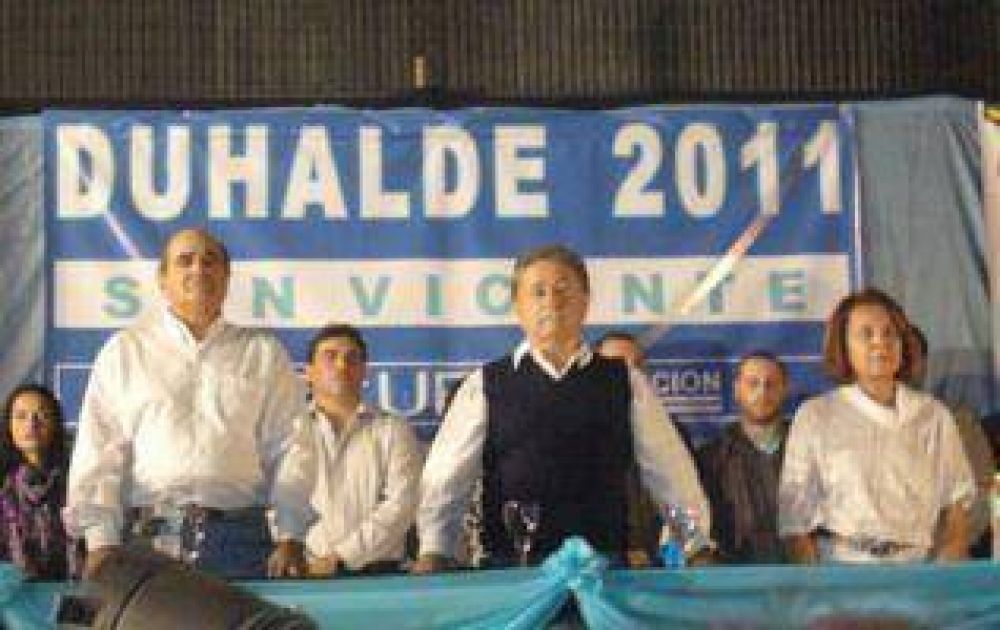 Duhalde realizar� un acto en Mar del Plata