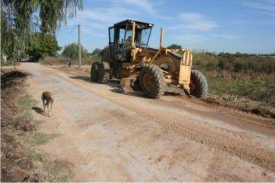 El Municipio realiza tareas de mejoramiento en el barrio San Jacinto