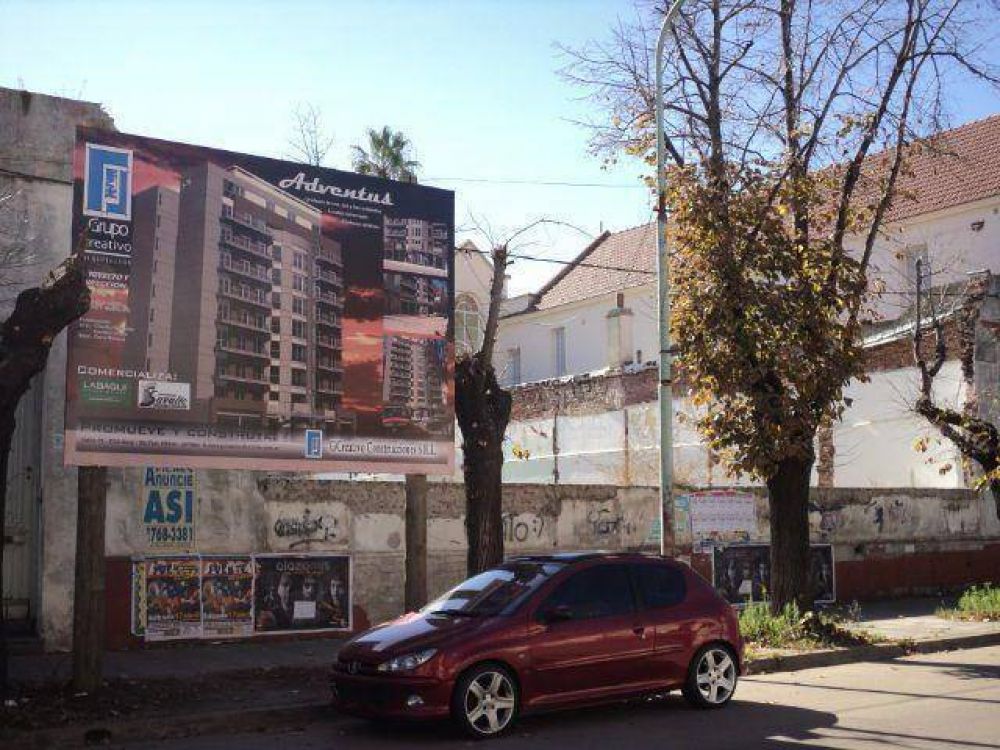 IMPORTANTE EDIFICIO DE DEPARTAMENTOS SE CONSTRUIR� SOBRE AV. PELLEGRINI