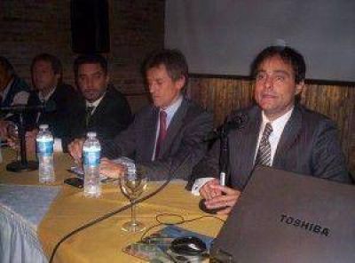 Pittelli y Franetovich en una jornada de capacitaci�n pol�tica