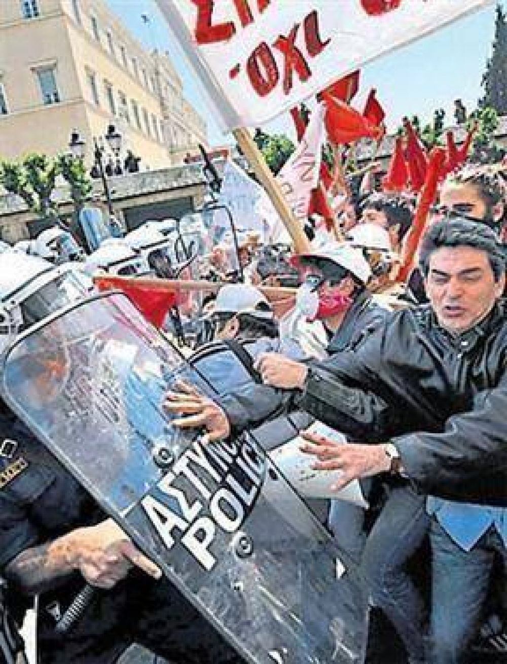 Crecen las huelgas y protestas en Grecia
