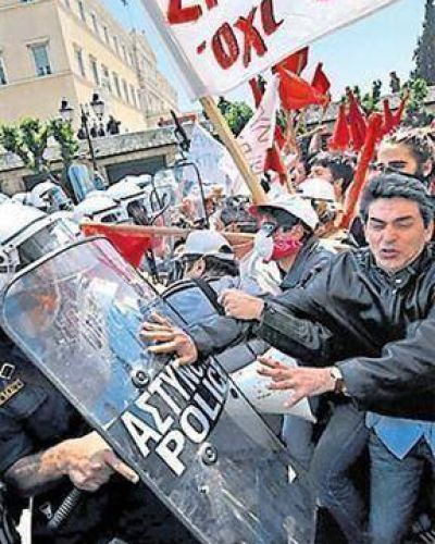 Crecen las huelgas y protestas en Grecia