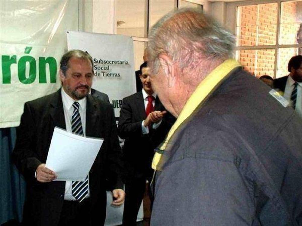 Infraestructura y escrituras para m�s de 2.100 familias de Presidente Per�n y Luj�n