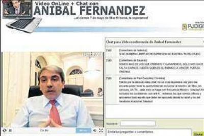 Fern�ndez ahora habla por videochat