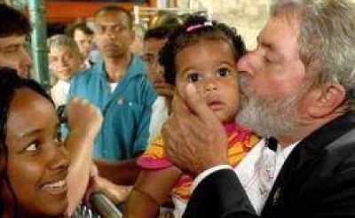 Lula, "Campe�n mundial de la lucha contra el hambre"