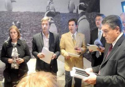 Vargas agasaj� en Par�s a empresarios