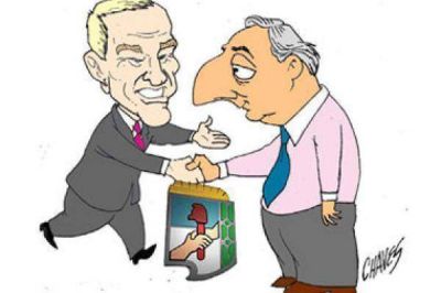 Avanza acuerdo entre K y De Narv�ez
