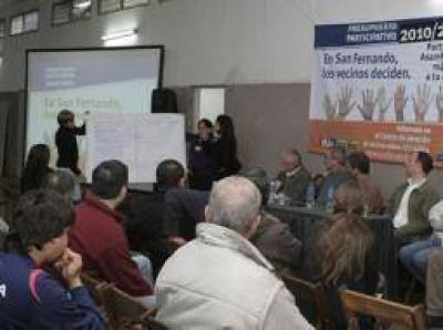 San Fernando: Vecinos discutieron el Presupuesto Participativo