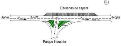 Se proyecta el ingreso por la Ruta N� 188 al Parque Industrial