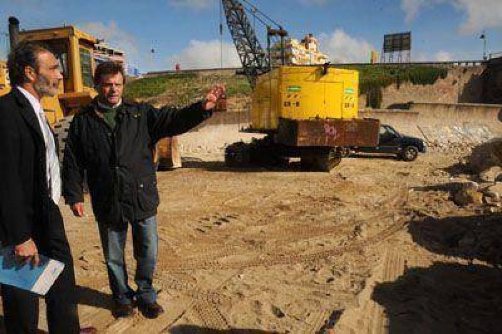 Con obras de defensa costera se van recuperando playas en la zona norte
