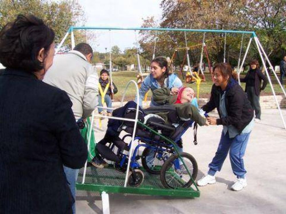  En 60 y 126 Se inaugur� la primera plaza integradora