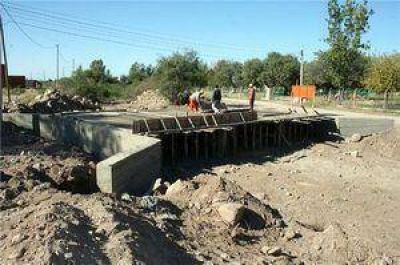 El Municipio construy� alcantarillas en Cochangasta
