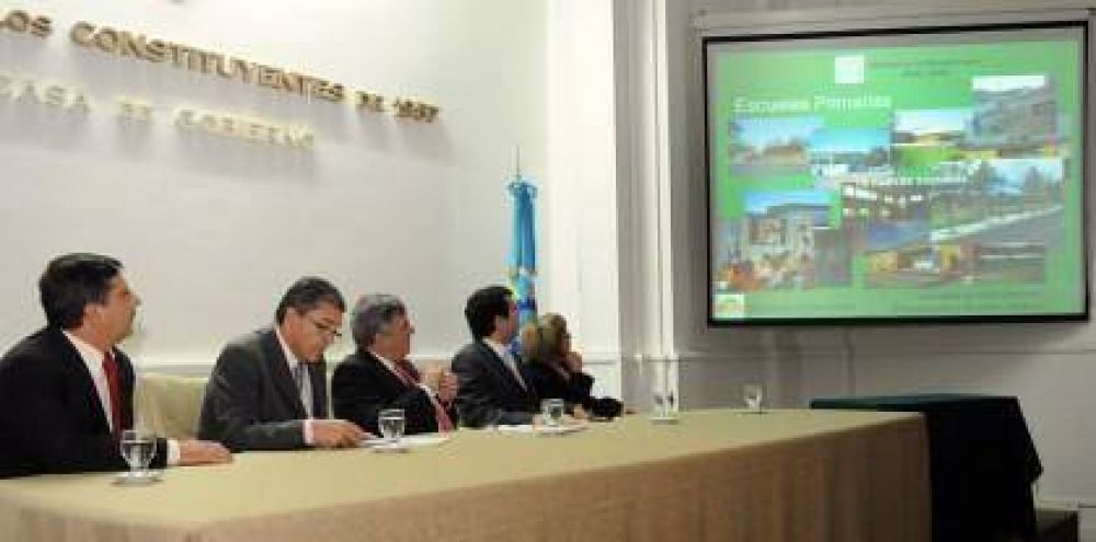 50 millones de pesos para obras escolares