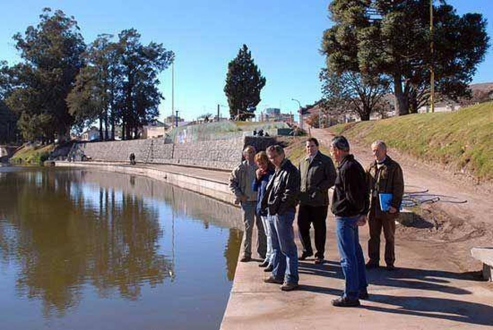 Muestran los avances en el Parque del Bicentenario �Senador Oscar Lara�