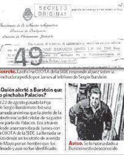 Las llamadas de James a la SIDE y a la Federal que Oyarbide a�n no investig�