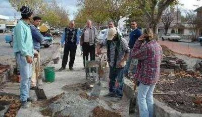 Echeverr�a y Cortes recorrieron obras p�blicas