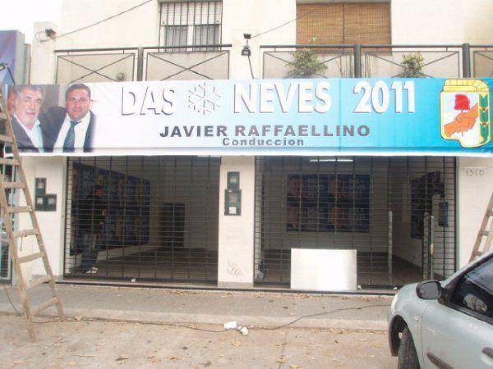 DAS NEVES ANUNCIO VISITA A ALMIRANTE BROWN