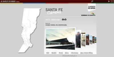 Presentan la p�gina web "Santa Fe en Obras"