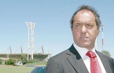 Scioli defini� como �ins�lita� la marcha a favor de los imputados de Villegas