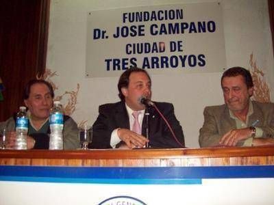 Visit� Tres Arroyos el Ministro de la Producci�n bonaerense