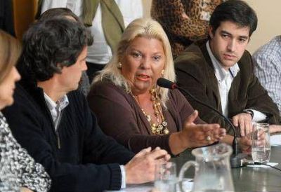 Carri�: "El d�a que lo vea preso a Moyano voy a creer en la Justicia"