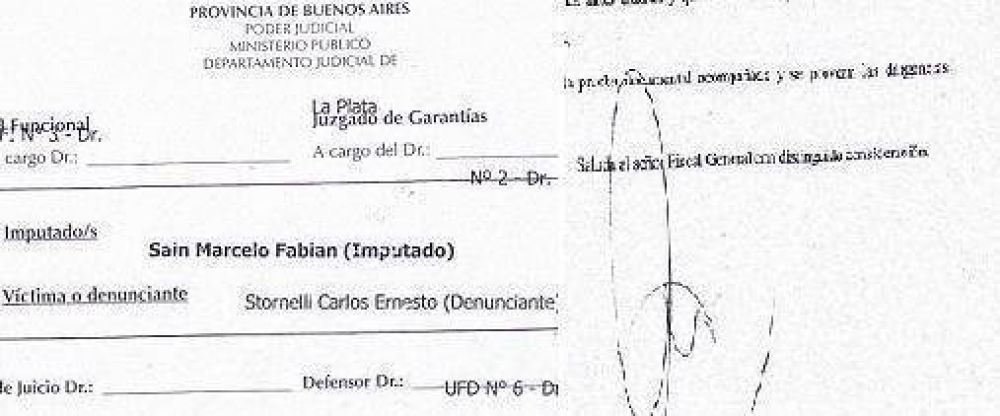 La denuncia de Stornelli contra Sa�n y La Polic�a: �Qu� dice el expediente?