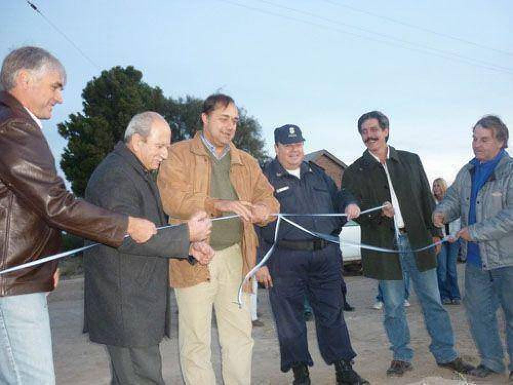 Inauguraron el Desag�e de Juan A. Pradere