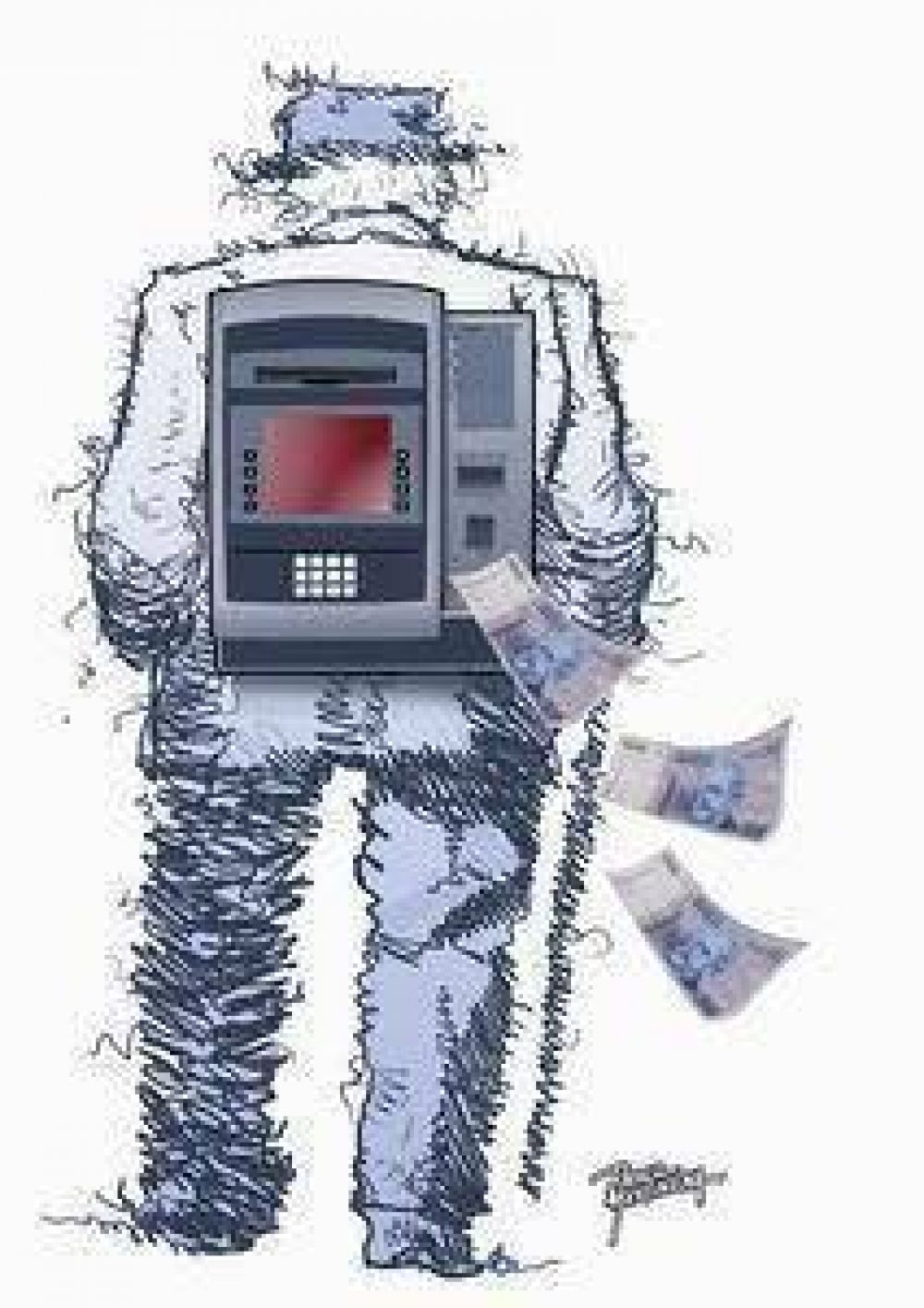 Los bancos captan dep�sitos, pero no habilitan pr�stamos
