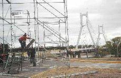 Tras invertirse $ 45 millones, se inaugura el puente colgante