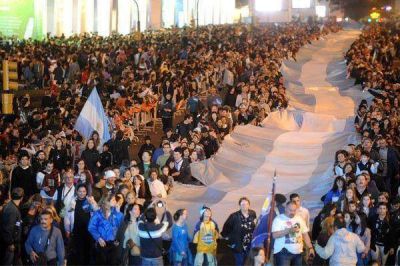 Entusiasmo y emoci�n en el desfile