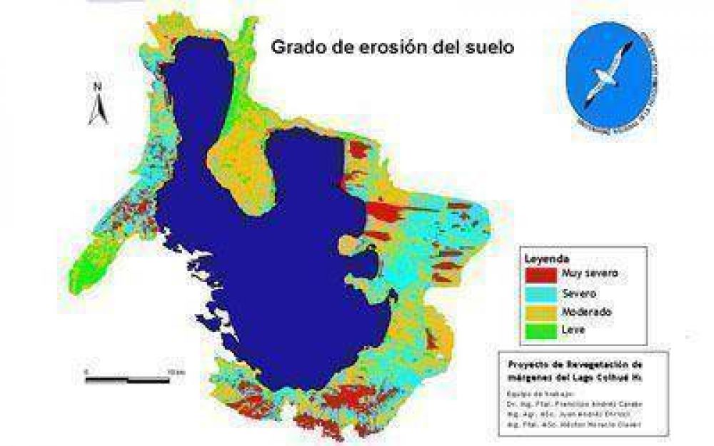 Un estudio plantea la posibilidad de revegetar el lago Colhu� Huapi