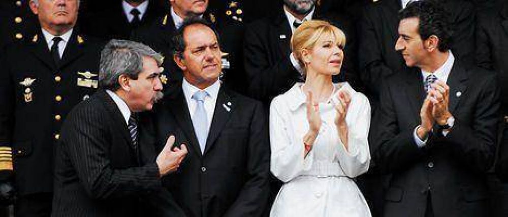 Scioli y Karina Rabollini se robaron todo el protagonismo