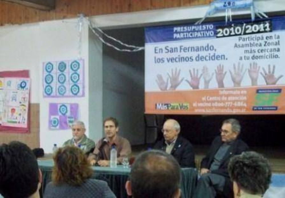 San Fernando: Se viene la segunda etapa del presupuesto participativo