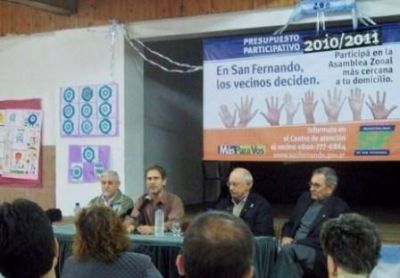 San Fernando: Se viene la segunda etapa del presupuesto participativo