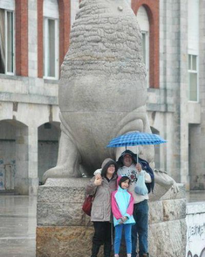 El mal tiempo hizo que algunos turistas anticiparan el regreso a sus ciudades de or�gen